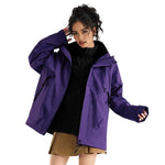 AURA-3-in-1 Women's Waterproof Windbreaker Rain Jacket with Hood