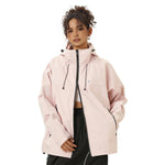 MODA-Women's Lightweight Waterproof Hooded Windbreaker Rain Jacket