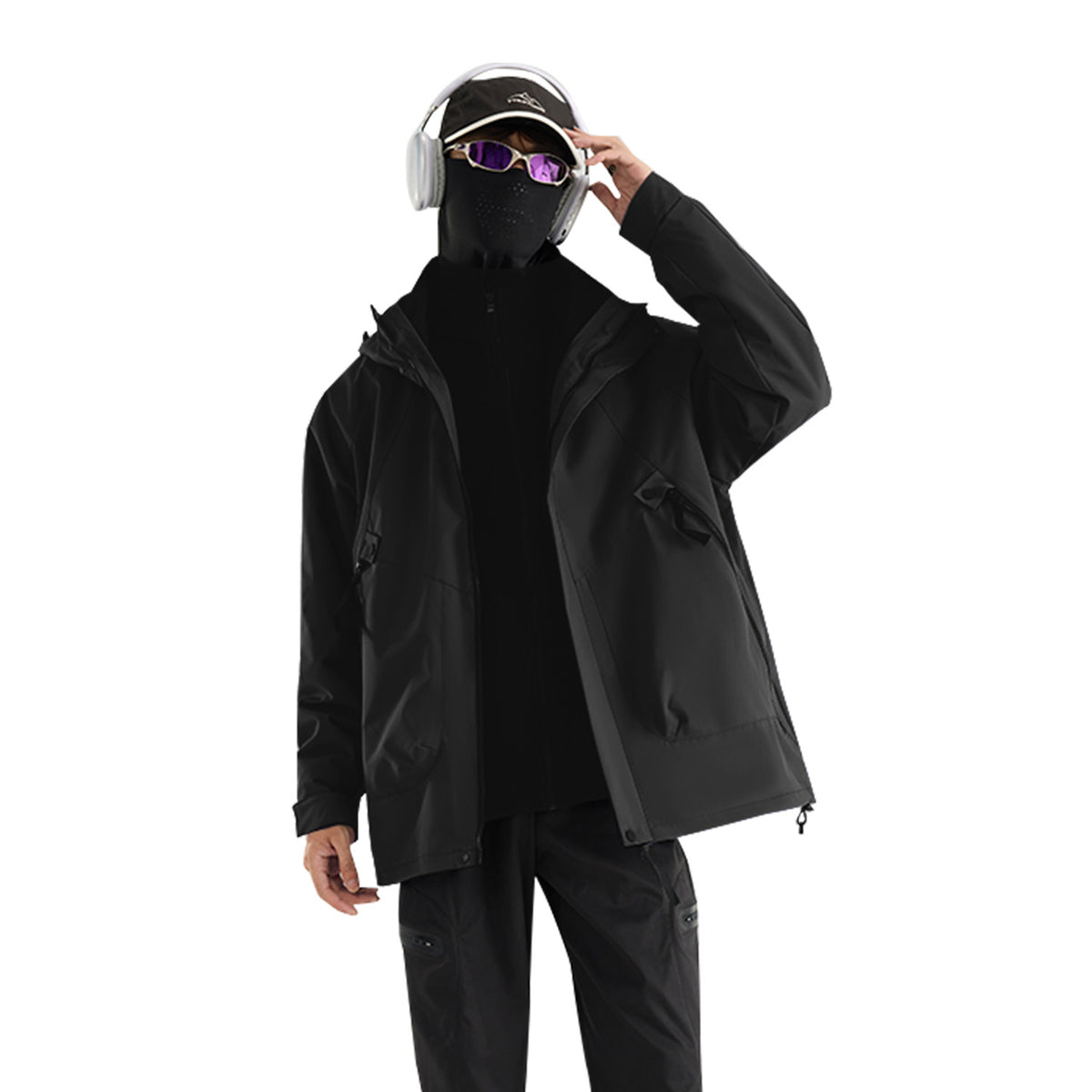 AURA-3-in-1 Men’s Waterproof Winter Jacket Hooded Windbreaker|Warm & Graphene-Enhanced