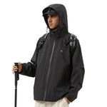 MODA-Men's waterproof jacket and Windbreaker with Hood