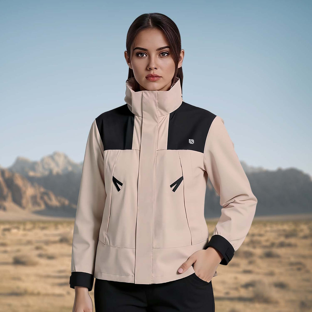 LUMINA-Venzina Ladies windbreaker jacket waterproof and windproof