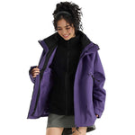 AURA-3-in-1 Women's Waterproof Windbreaker Rain Jacket with Hood