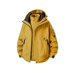 AURA-3-in-1 Women's Waterproof Windbreaker Rain Jacket with Hood