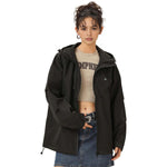 MODA-Women's Lightweight Waterproof Hooded Windbreaker Rain Jacket