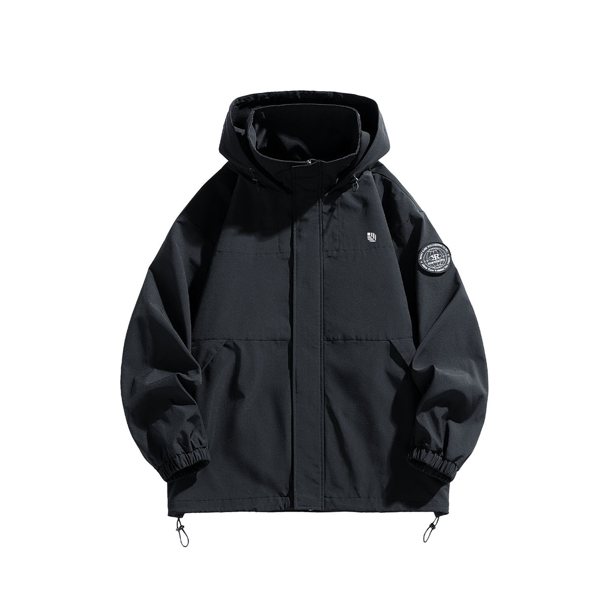 MODA-Venzina Windcheater Color-Block Hiking Jacket for Men