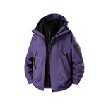 AURA-3-in-1 Women's Waterproof Windbreaker Rain Jacket with Hood
