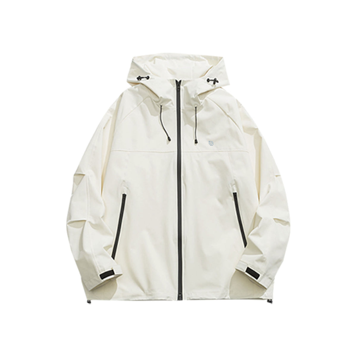 MODA-Women's Lightweight Waterproof Hooded Windbreaker Rain Jacket