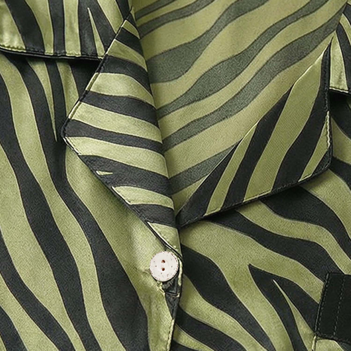 Venzina Women’s Silk Pajama Set – Elegant Night Suit for Women