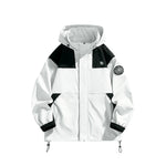 MODA-Venzina Windcheater Color-Block Hiking Jacket for Women