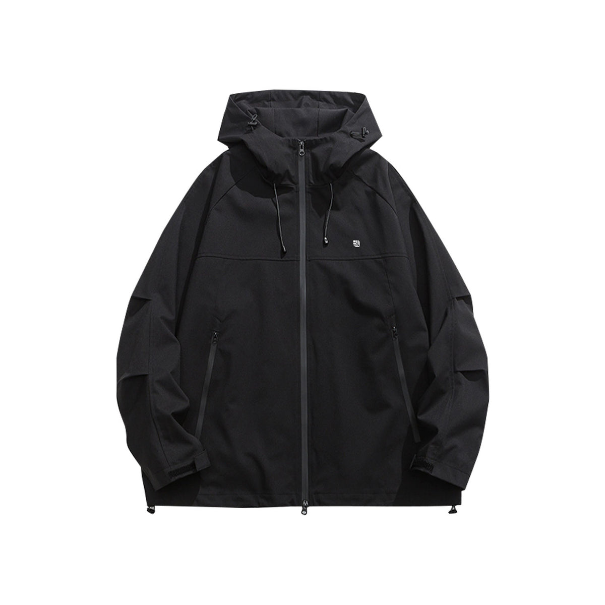 MODA-Women's Lightweight Waterproof Hooded Windbreaker Rain Jacket