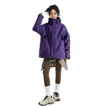 AURA-3-in-1 Women's Waterproof Windbreaker Rain Jacket with Hood