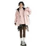 AURA-3-in-1 Women's Waterproof Windbreaker Rain Jacket with Hood