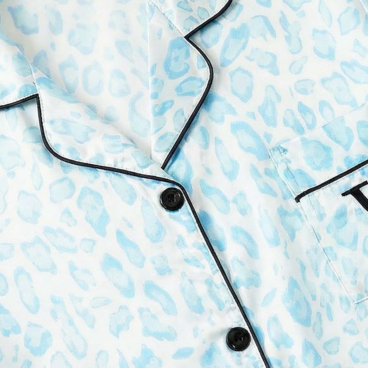 Venzina Women’s Silk Pajama Set – Elegant Night Suit for Women