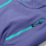 VERA-Venzina Womens Color Block Windcheater Jacket Stylish Waterproof Single Layer Womens Windbreaker Jacket and Rain Jackets