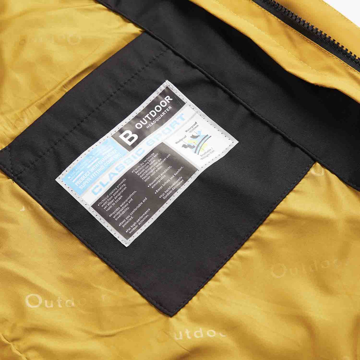 AURA-3-in-1 Women's Waterproof Windbreaker Rain Jacket with Hood