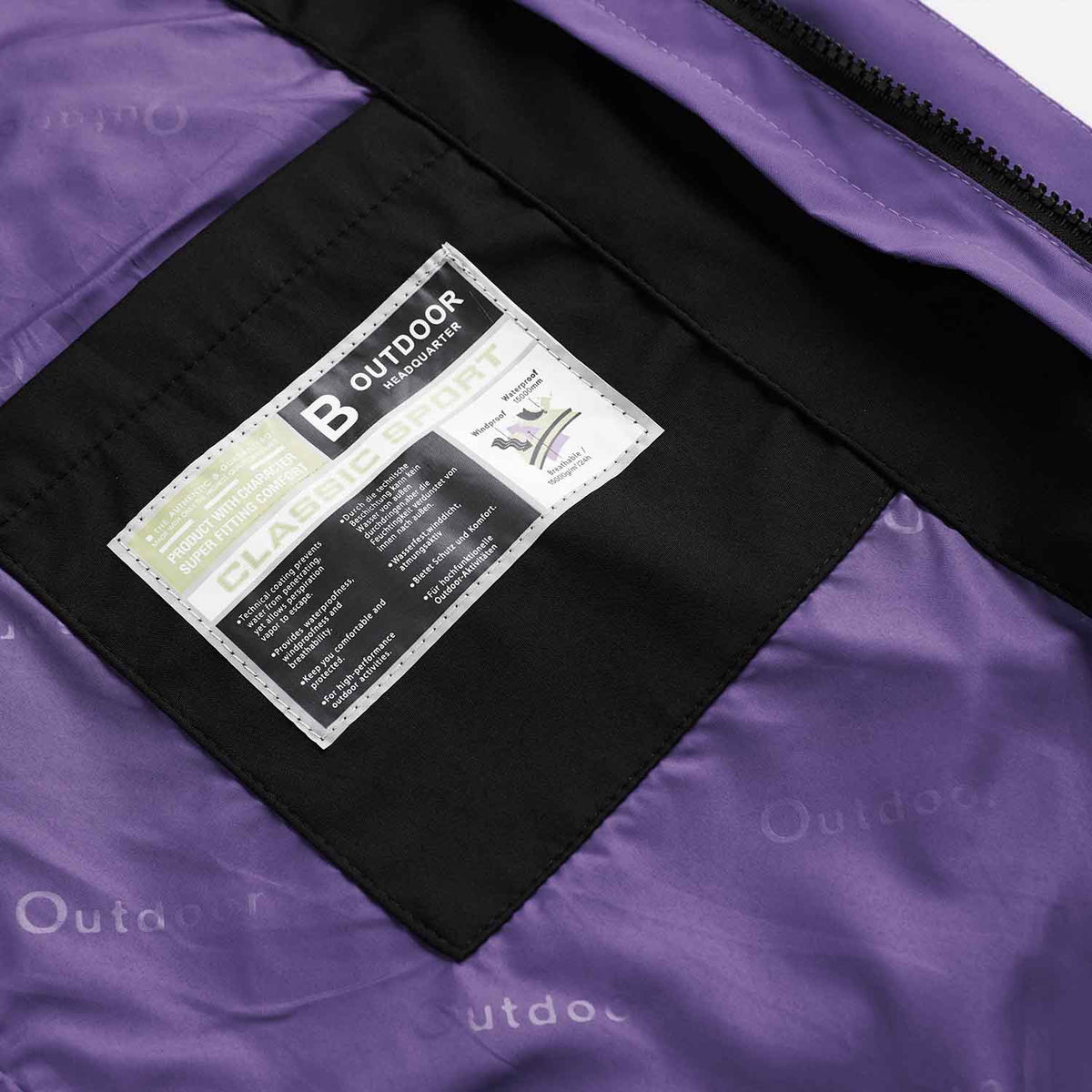 AURA-3-in-1 Men’s Waterproof Winter Jacket Hooded Windbreaker|Warm & Graphene-Enhanced