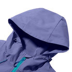 VERA-Venzina Womens Color Block Windcheater Jacket Stylish Waterproof Single Layer Womens Windbreaker Jacket and Rain Jackets