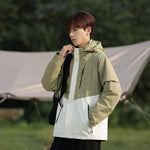 VERA-Men’s Waterproof Jacket Hooded Windbreaker for Outdoor Adventures