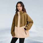 VERA-Venzina Women’s Waterproof Windcheater Jacket with Hood for Outdoor Sports