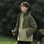 VERA-Men’s Waterproof Jacket Hooded Windbreaker for Outdoor Adventures