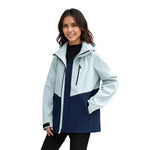 VERA-Venzina Women’s Waterproof Windcheater Jacket with Hood for Outdoor Sports