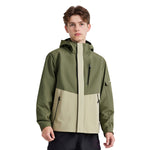 VERA-Men’s Waterproof Jacket Hooded Windbreaker for Outdoor Adventures