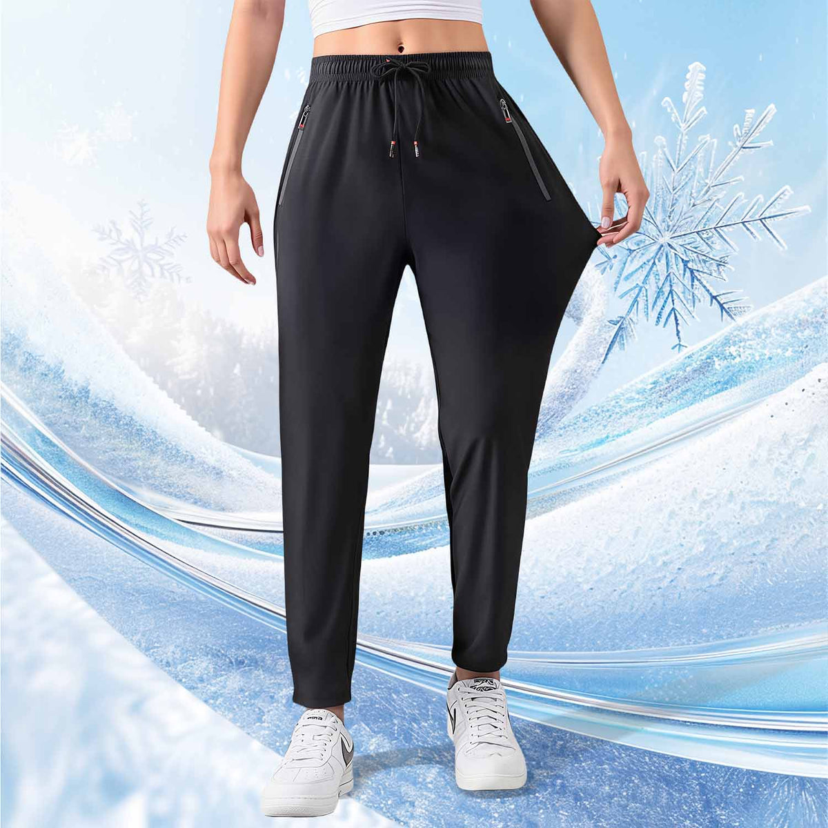Venzina Women's Joggers | Versatile Quick-Dry & Cooling Pants for Women