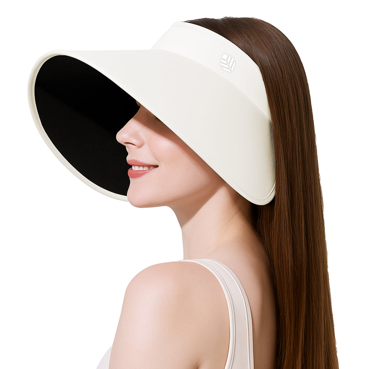Solar-Women's Sun Visor Hat UPF50+