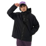 VERA-Venzina Mens Color Block Windcheater Jacket for Bikers Waterproof Single Layer Mens Waterproof Jacket with Hood