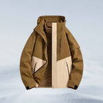 AURA-Men's Waterproof Ski Jacket 3 in 1 lWinter Hooded Windbreaker for utdoorAdventures