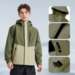 VERA-Men’s Waterproof Jacket Hooded Windbreaker for Outdoor Adventures