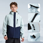 VERA-Men’s Waterproof Jacket Hooded Windbreaker for Outdoor Adventures