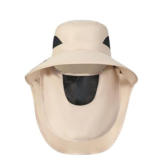 Unisex's Full Coverage Sun Protection Fishing Hat UPF50+