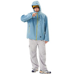 VERA-Venzina Mens Color Block Windcheater Jacket for Bikers Waterproof Single Layer Mens Waterproof Jacket with Hood