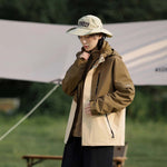 AURA-Venzina Women’s Waterproof Winter Ski Coat 3 in 1 Hooded Windbreaker Jacket for Snow Sports