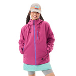 VERA-Venzina Womens Color Block Windcheater Jacket Stylish Waterproof Single Layer Womens Windbreaker Jacket and Rain Jackets