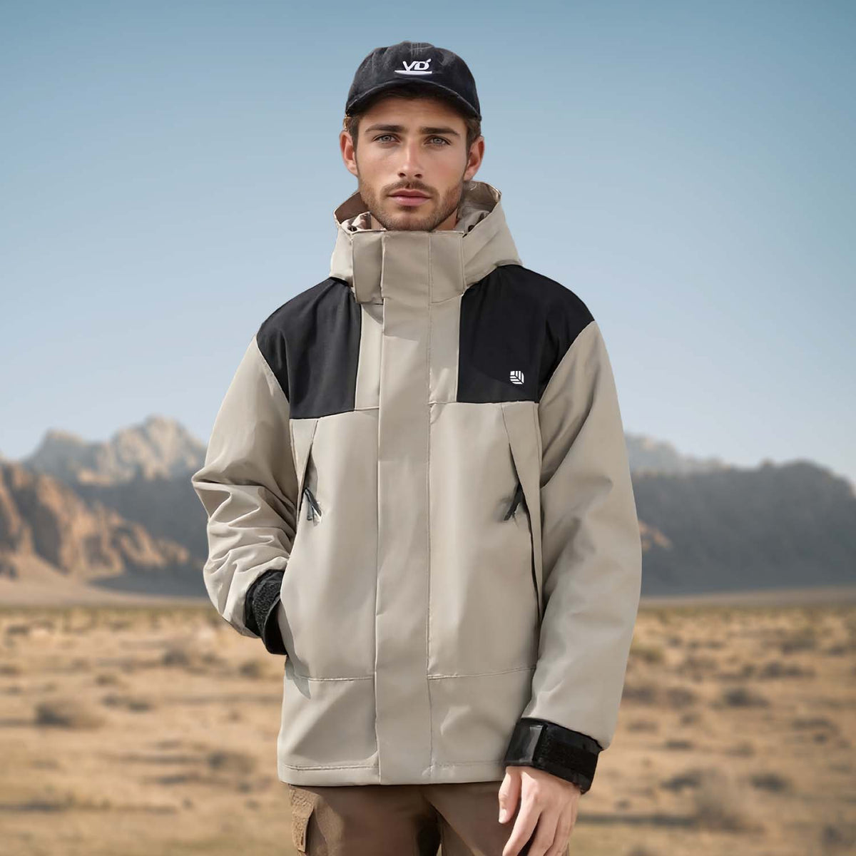 LUMINA-Venzina men’s waterproof breathable windbreaker