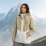 VERA-Venzina Women’s Waterproof Windcheater Jacket with Hood for Outdoor Sports