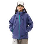 VERA-Venzina Womens Color Block Windcheater Jacket Stylish Waterproof Single Layer Womens Windbreaker Jacket and Rain Jackets
