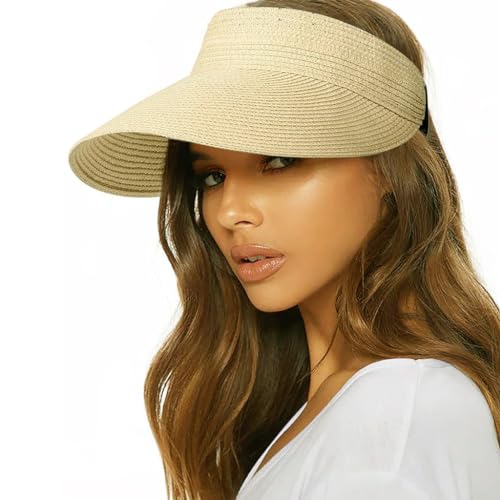 Women's Straw Sun Hats UPF 50+
