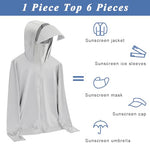 Venzina® Men's Sun Protection Jacket UPF50+