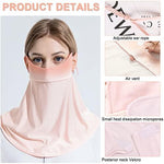 Women's Cooling Face Mask & Arm Sleeves Set