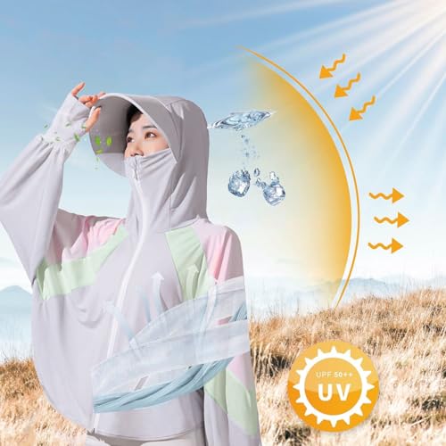 Woman's Sun Protection Hoodie Jacket