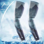 Men's Sun Protection Arm Sleeves&Neck Gaiter Face Mask