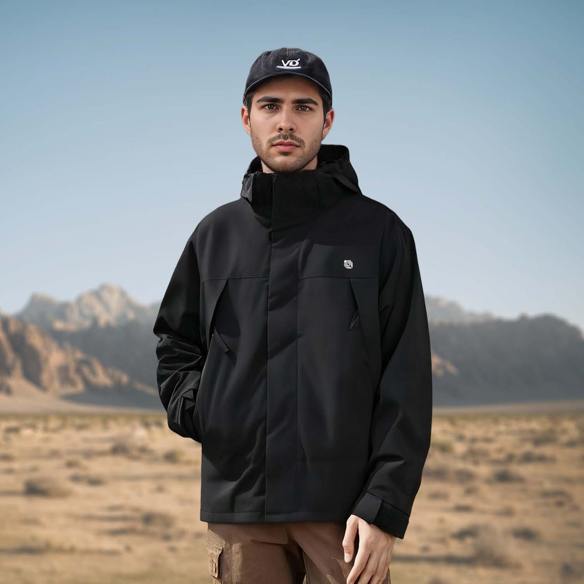 LUMINA-Venzina men’s waterproof breathable windbreaker