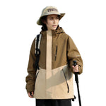 VERA-Venzina Women’s Waterproof Windcheater Jacket with Hood for Outdoor Sports