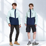 VERA-Men’s Waterproof Jacket Hooded Windbreaker for Outdoor Adventures