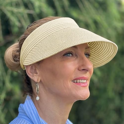 Women's Straw Sun Hats UPF 50+