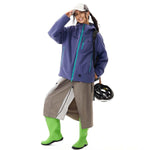 VERA-Venzina Womens Color Block Windcheater Jacket Stylish Waterproof Single Layer Womens Windbreaker Jacket and Rain Jackets