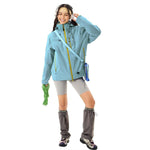 VERA-Venzina Womens Color Block Windcheater Jacket Stylish Waterproof Single Layer Womens Windbreaker Jacket and Rain Jackets